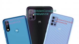 Noile telefoane de buget Motorola apar în randări: Moto G10, G30 și E7 Power vin cu design similar, camere duale sau quad 