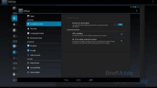 Google Nexus 10 filmat pentru câteva secunde, o tabletă Samsung glossy și rotunjită (Video)