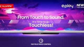 Noile televizoare Allview ePlay7100 vor aduce suport pentru comenzi vocale fără atingere, grație tehnologiei Far Field Voice Control (teaser)
