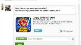 Google+ vă permite acum să descărcați aplicații Android direct din Stream