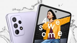 Samsung Galaxy A72 este acum oficial și aduce ecran AMOLED 90Hz, difuzoare stereo + certificare IP67