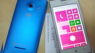 Noi imagini cu Huawei Ascend W1 cu Windows Phone 8, mai multe variante de culoare