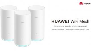 Huawei a lansat sistemul WiFi Mesh care oferă conexiuni rapide, stabile și o rază de acțiune extinsă