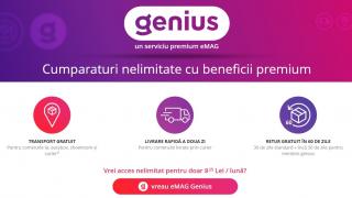 eMAG începe reducerile Genius Days pe 6 aprilie; Ofertele ţin până pe 8 aprilie