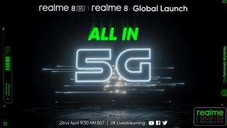 Realme 8 5G are debutul confirmat pentru data de 22 aprilie! Iată cum puteți urmări evenimentul de lansare online