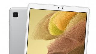 Samsung Galaxy Tab A7 Lite apare în noi randări, de această dată pe o nuanță de argintiu