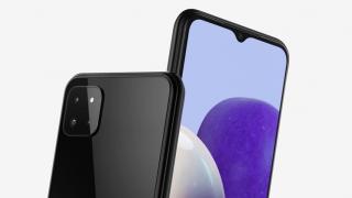Galaxy A22 5G primește randări credibile; Cel mai ieftin Samsung cu 5G va avea CPU MediaTek