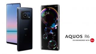Sharp Aquos R6 apare într-o presupusă randare și are o cameră foto duală cu senzor principal uriaș + branding LEICA