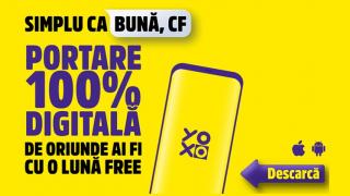 YOXO oferă portare 100% digitală pentru clienții din orice rețea, cu prima lună de abonament gratuită