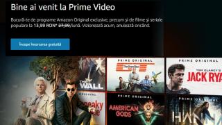 Amazon lansează interfața în limba română a platformei de streaming Prime Video; Există și o ofertă specială cu doar 13.99 lei/lună