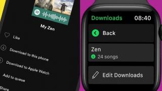 Spotify oferă acum streaming audio offline pe Apple Watch; Poți descărca melodii, playlist-uri și podcast-uri pe ceas