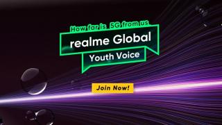 Realme anunță evenimentul Global Youth Voice, prin care tinerii sunt invitați să vorbească despre 5G; Are loc și o tombolă pentru participanți