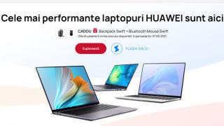 Un nou weekend cu reduceri speciale pe HuaweiStore.ro; Laptop-uri cu discount și cadouri la pachet