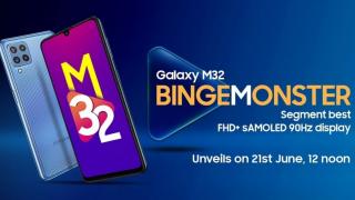 Samsung Galaxy M32 primește o dată de lansare! Telefonul vine pe 21 iunie și aduce o baterie generoasă