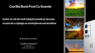 Fanii OnePlus pot câștiga telefoane OnePlus 9 și rucsacuri printr-un concurs de fotografie care are ca subiect Soarele; Iată cum puteți participa