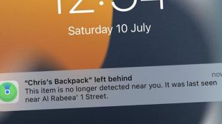 Iată cum se activează pe iOS 15 funcția "Left Behind" pentru AirTags; Alerte pentru obiectele uitate