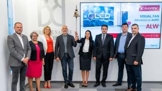 Allview a debutat pe piața AeRO a Bursei de Valori București! Acțiunile Visual Fan se pot tranzacționa începând de astăzi