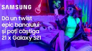 Transformă-ți ziua banală într-una epică și câștigă unul dintre cele 21 de smartphone-uri Samsung Galaxy S21; Iată cum!