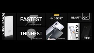 Realme prezintă MagDart: încărcătoare wireless, baterii externe, inel LED cu tehnologie rivală Apple MagSafe