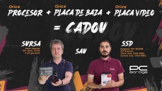 PC Garage îţi oferă o sursă sau un SSD cadou la alegere prin campania "Te echipăm gratuit"