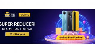 Realme Fan Festival a început astăzi şi aduce reduceri pentru cele mai noi telefoane Realme, inclusiv Realme GT 5G
