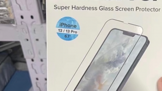 Protecţiile de ecran pentru iPhone 13 şi 13 Pro apar online, confirmând un breton mai mic