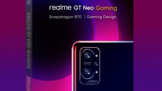 Realme GT Neo Gaming își face apariția într-un poster oficial; Aflăm detalii despre specificații și cât va costa