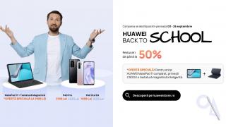 Huawei anunță noi oferte promoţionale din campania Back to School pentru telefoane şi tablete