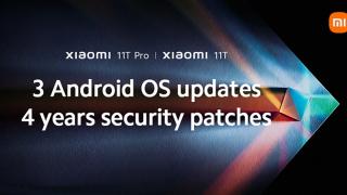 Xiaomi 11T și 11T Pro vor primi trei actualizări majore Android și patru ani de update-uri de securitate
