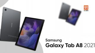 Samsung Galaxy Tab A8 (2021) își face apariția în randări; Noua tabletă se apropie de lansare
