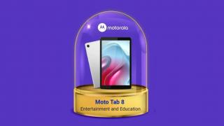 Motorola încearcă din nou marea cu degetul; Tableta Moto Tab 8 ar debuta inițial în India