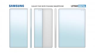 Samsung a brevetat smartphone-ul Galaxy Flex Note, cu display înfășurat în jurul corpului; Iată cum ar putea arăta succesorul lui Galaxy Note 20 Ultra