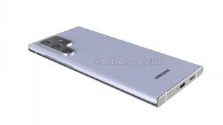 Samsung Galaxy S22 Ultra primește primele randări realiste prin intermediul lui OnLeaks; Fanii seriei Note primesc S-Pen încorporat!