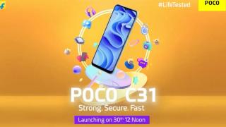 Un nou telefon de buget POCO la orizont! POCO C31 se lansează pe 30 septembrie