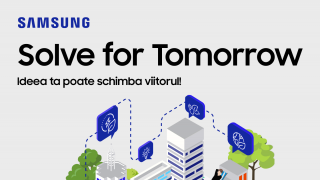 Elevii de liceu se pot înscrie la competiţia Solve for Tomorrow by Samsung România, care aduce împreună tehnologia, educaţia, soluţii sustenabile