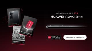Huawei Nova 9 va debuta oficial pe 21 octombrie în România; Simpla abonare la newsletter îți aduce voucher de 200 lei pentru achiziția telefonului