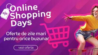eMAG dă startul campaniei Online Shopping Days și promite oferte de zile mari pentru orice buzunar; Avem produse Samsung cu 10% extra reducere