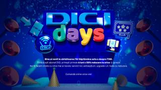 DIGI DAYS 2021 aduce abonaților 6 luni cu 50% reducere la noile servicii contractate, extraopțiuni sau upgrade-uri