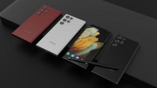 Samsung Galaxy S22 Ultra apare în a treia versiune de design, cu modul de cameră şi mai discret în stil Galaxy A32