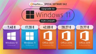 (P) Oferte de Halloween pe Keysfan.com: Poți cumpăra o licență Windows 10 pentru doar 7.4 euro și beneficia de upgrade gratuit la Windows 11