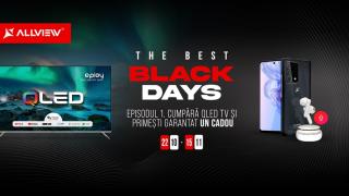 Campania Allview Black Days începe mâine pe 22 octombrie și te așteaptă cu reduceri de până la 60% și cadouri