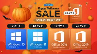 (P) De Halloween poți cumpăra o licență Windows 11 pentru doar 18.99 euro; Iată ofertele GoDeal24
