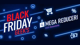 Geekmall va da startul campaniei de Black Friday 2021 mâine! Iată ofertele pregătite