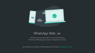 Începând de azi poți folosi WhatsApp pe maximum 4 dispozitive simultan, fără a avea telefonul conectat; Iată cum activezi funcția