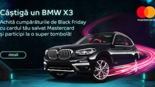 Cum poți câștiga un BMW X3 de Black Friday cu eMAG și Mastercard