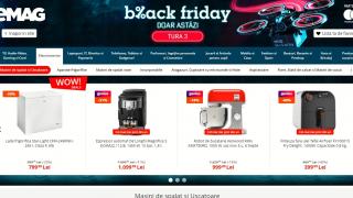 A început Tura 3 de reduceri Black Friday 2021 la eMAG: reduceri la soundbar şi sisteme audio, scaune de gaming, electrocasnice