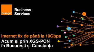 Companiile din București și Constanța se pot bucura de internet fix de 10 Gbps prin Orange Business Services