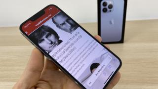 Apple iPhone 13 Pro: Display satisfăcător în toate privinţele în afară de breton
