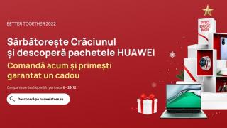 Huawei porneşte campania de Crăciun cu bundle-uri pentru femei, bărbaţi, familii, concursuri şi cadouri