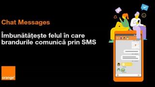 Orange anunță proiectul pilot Chat Messages alături de sendSMS.ro, pentru campanii de comunicare interactive